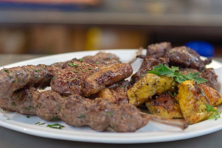 bar meze at the food