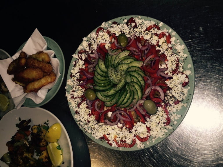 bar meze at the food