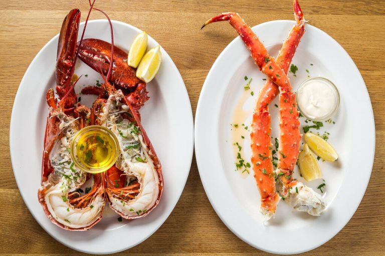 fresh lobster and snow 1 768x512