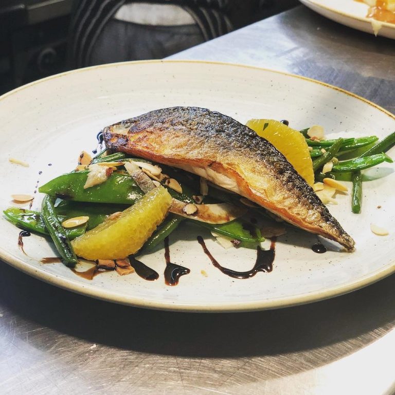 grilled mackerel with 1 768x768