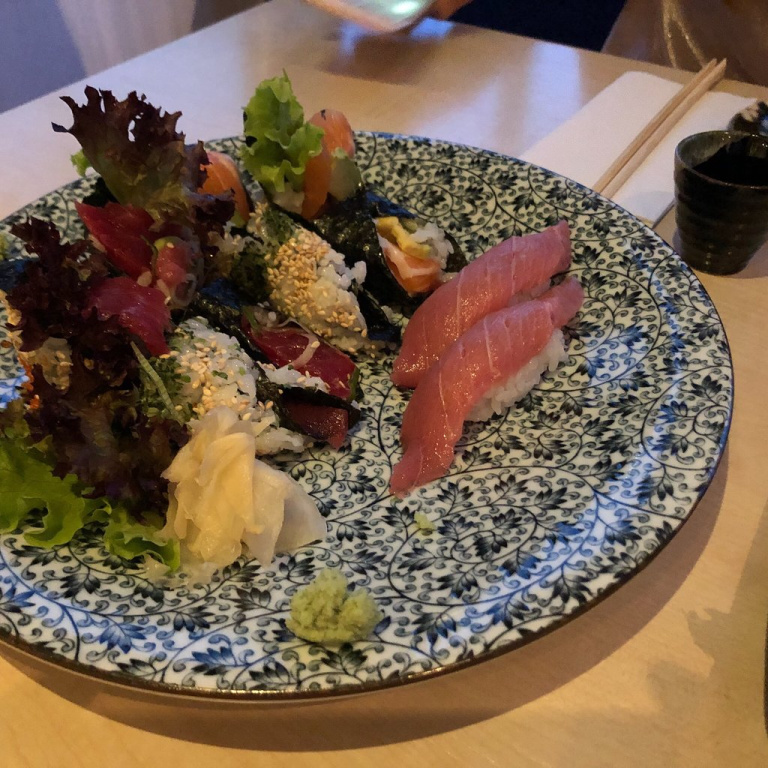 it was my first at hanako