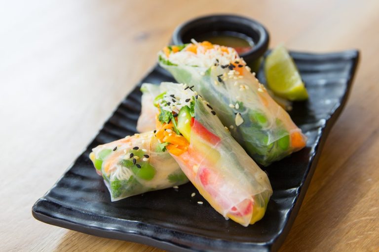 shisho summer rolls mango 1 768x512
