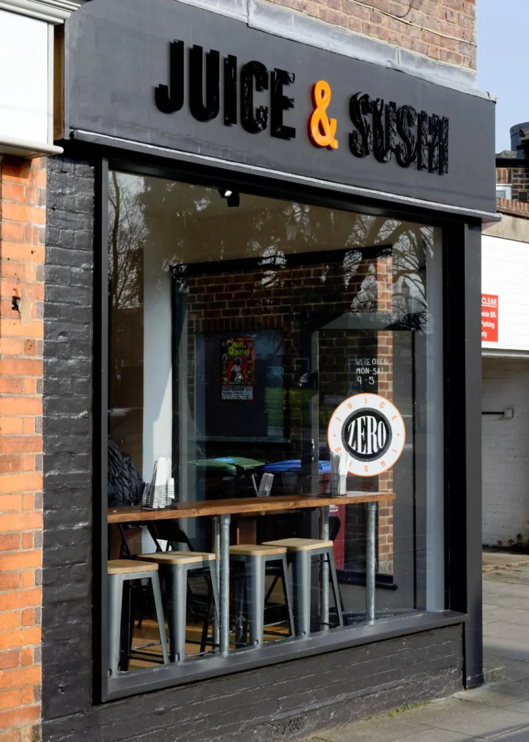 zero juice and sushi