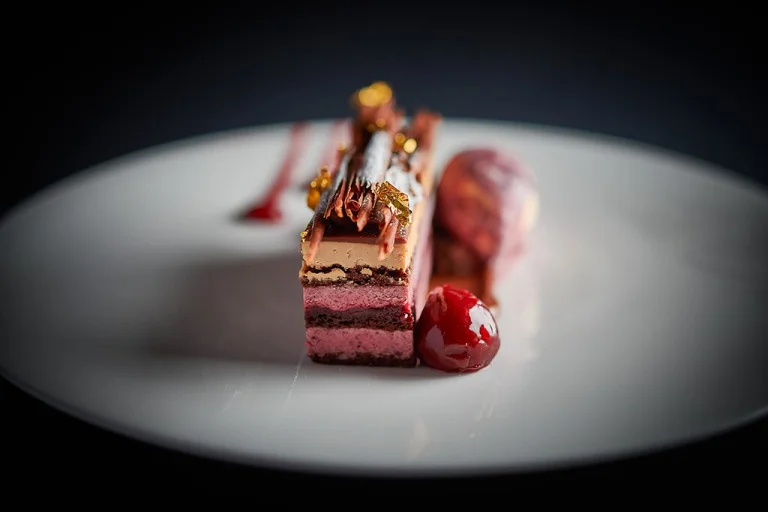 black forest gateau dessert