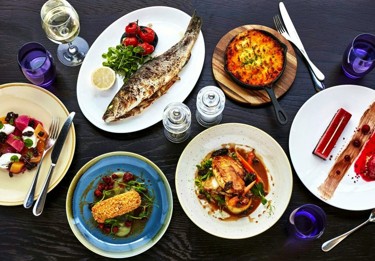 181003 sopwell house dishes 101 low brasserie flatlay scaled 20082024022859 768x536