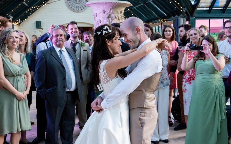 88baf40d 706c 4bc6 b688 1ddd359b3278 Weddings dairy reception wintergarden firstdance 300 1875 mark sisley 768x480