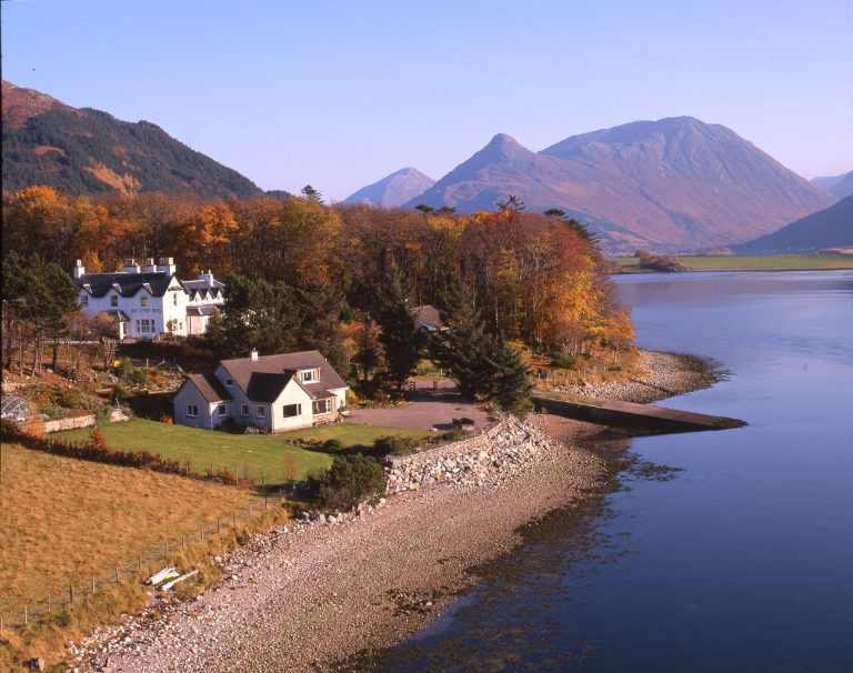 Autumn Ballachulish with pap of Glencoe x86a3p 1 768x606