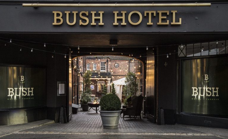 BUSH sign exterior scaled e1640687982569 2048x1248 1 768x468