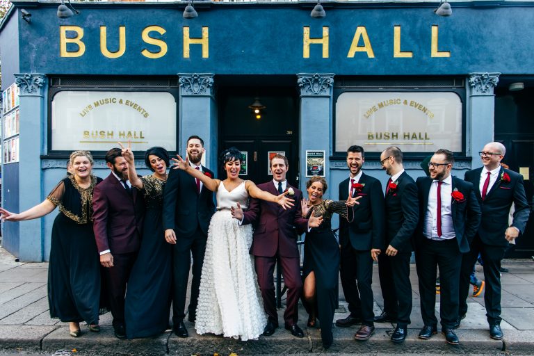 Bush Hall London Wedding Photographer276 768x512