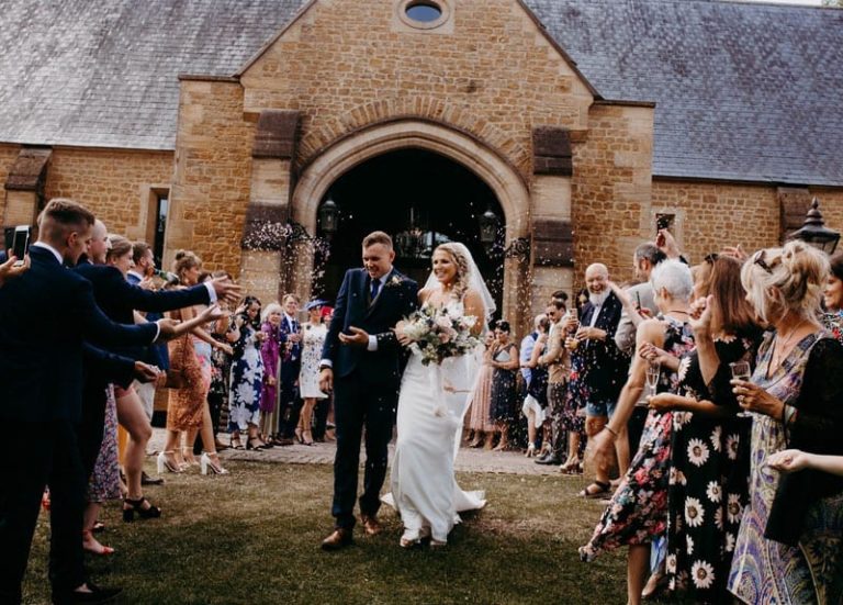 Haselbury Mill country wedding Tithe Barn 768x551