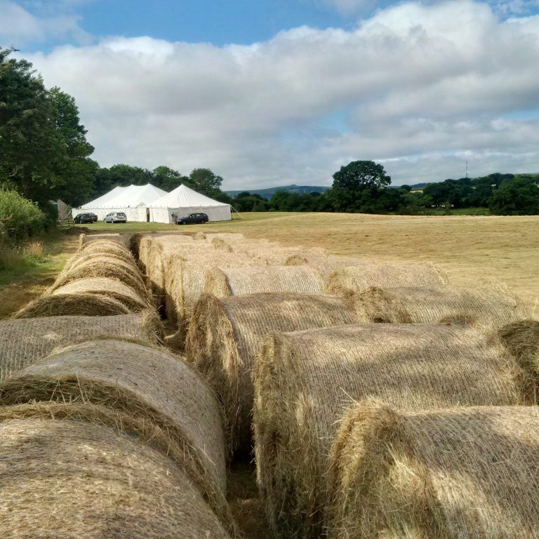 July at Monks Hay bales and Marquees ktgvbp 768x768