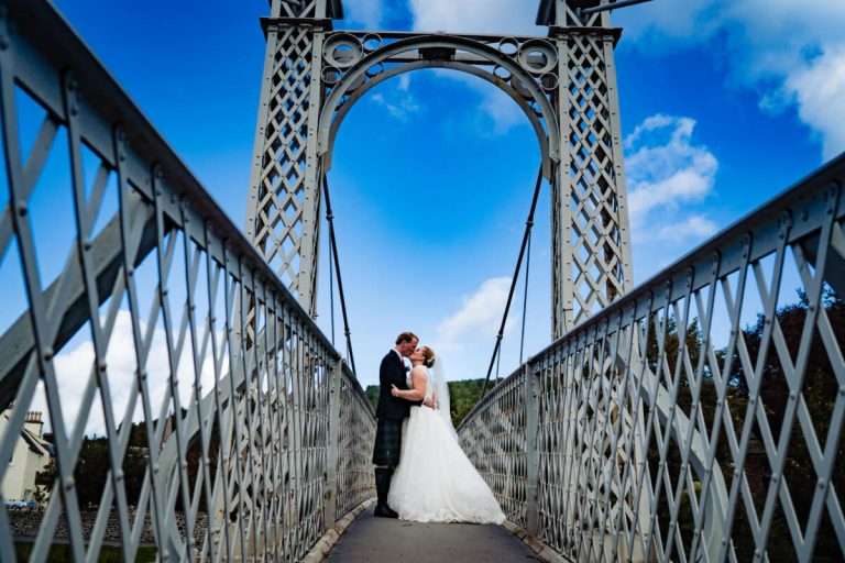 Park Peebles Hotel Wedding Couple 768x512