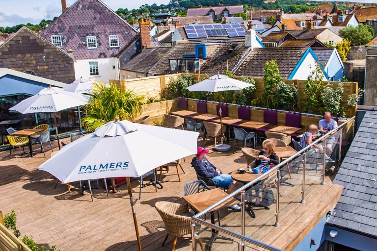 best restaurants in lyme regis the pilot boat outside seating 30052023030138 1 768x512