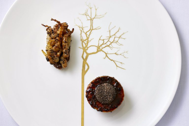 chicken with truffles jerusalem artichoke and crosnes 6  27062024020726 768x512