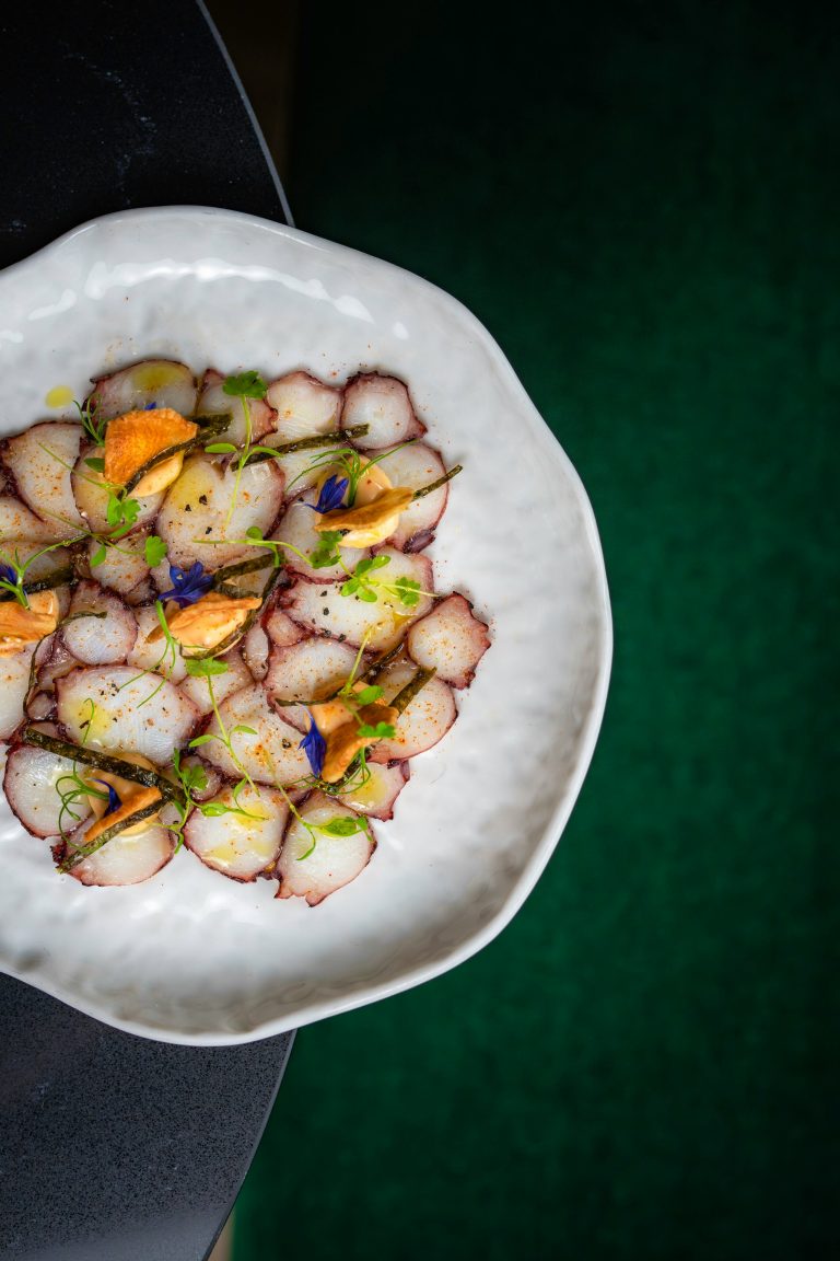 hithe seek octopus carpaccio chipotle aioli nori jerusalem artichoke chips 23102024014813 768x1152