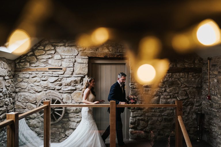 indoor ceremony venue fairy lights adam joe roberts 1536x1024 1 768x512