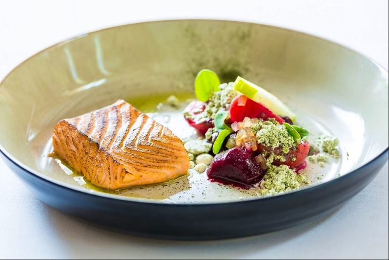 marwell hotel restaurant salmon 768x513