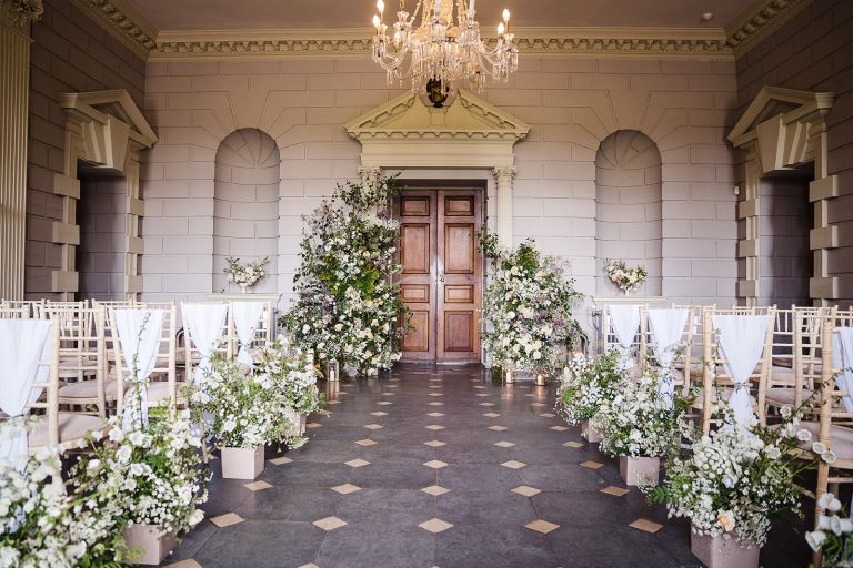 romantic elegant wedding Davenport House72 768x512