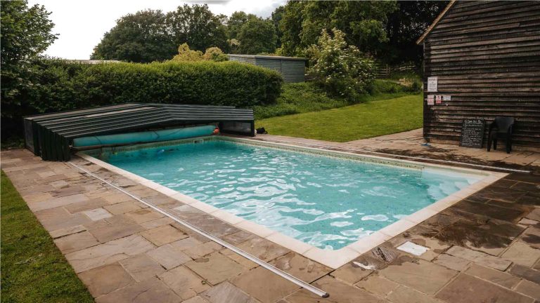 swimming pool lessons hire holiday let home in kent countryside family holiday home rental hire 768x432