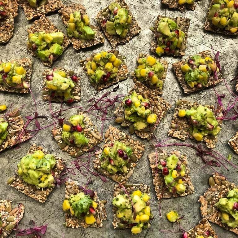 the cape vegan canapes