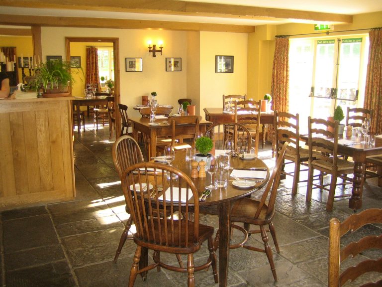 the bell at skenrith 2008   the restaurant 768x576