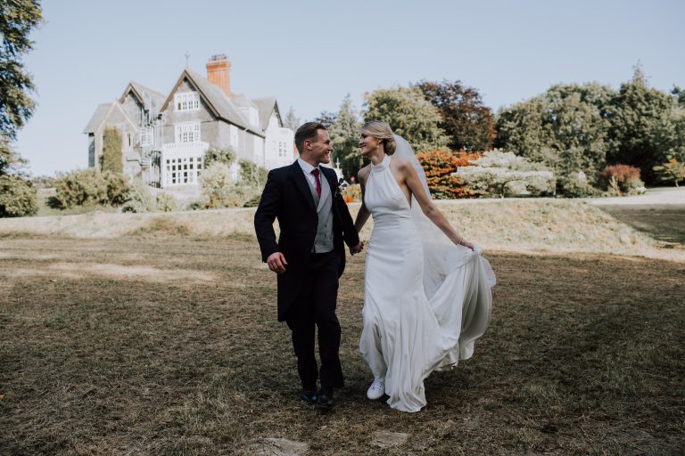 wedding venue in wales plas dinam country house ryan and arianwen elizabeth naomi 7 768x512